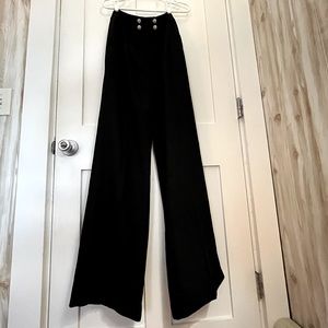 Express wide leg high rise pants